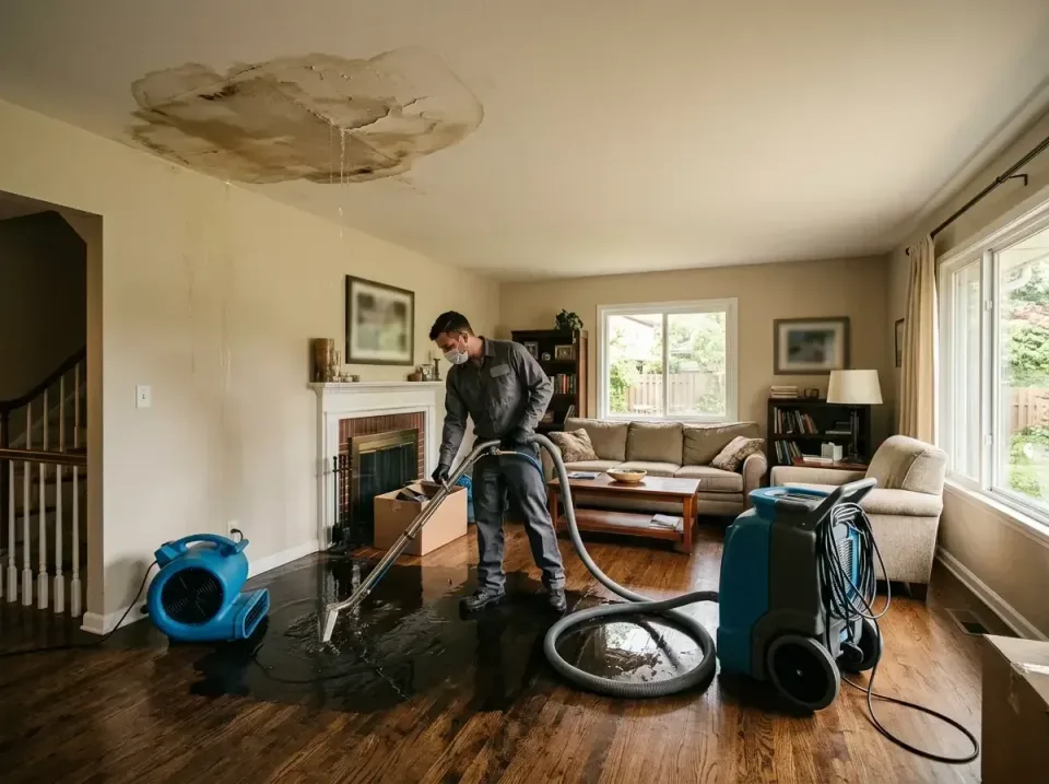 attic-pipe-burst-ceiling-drip-008 — frequently asked questions, Water Damage Restoration & Carpet Care in Purcell, OK